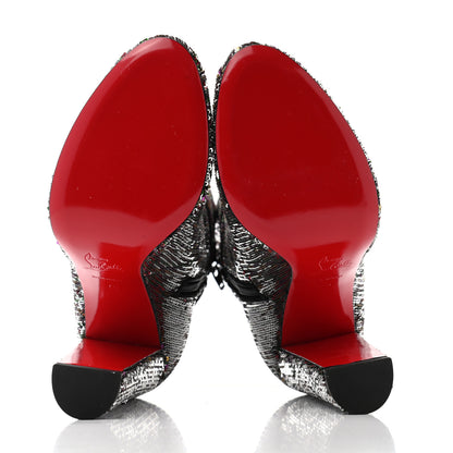 Christian Louboutin Paillettes Moulamax 100 Booties 40 Multicolor 7 of 9