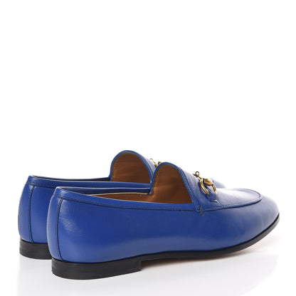 Gucci Malaga Kid Womens Jordaan Loafers 36 Electric Blue 4 of 9