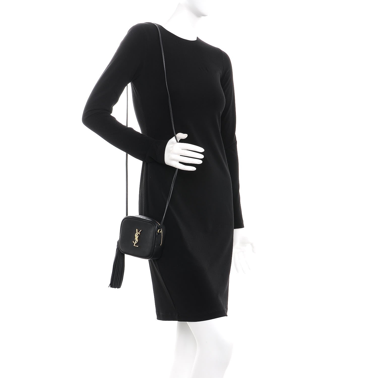 Saint Laurent Nappa Monogram Blogger Bag Black 3 of 17