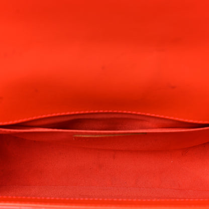 Chanel Patent Quilted Medium Boy Flap Orange 5 of 11