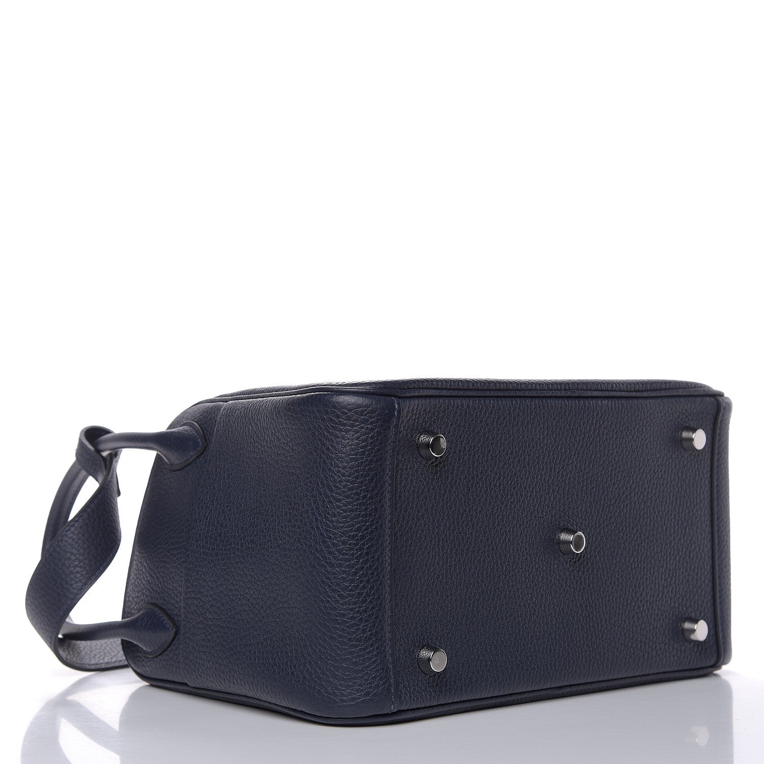 Hermes Taurillon Clemence Lindy 26 Bleu Nuit 3 of 12