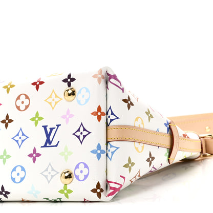 Louis Vuitton LV x TM Monogram Multicolor CarryAll PM White 10 of 10