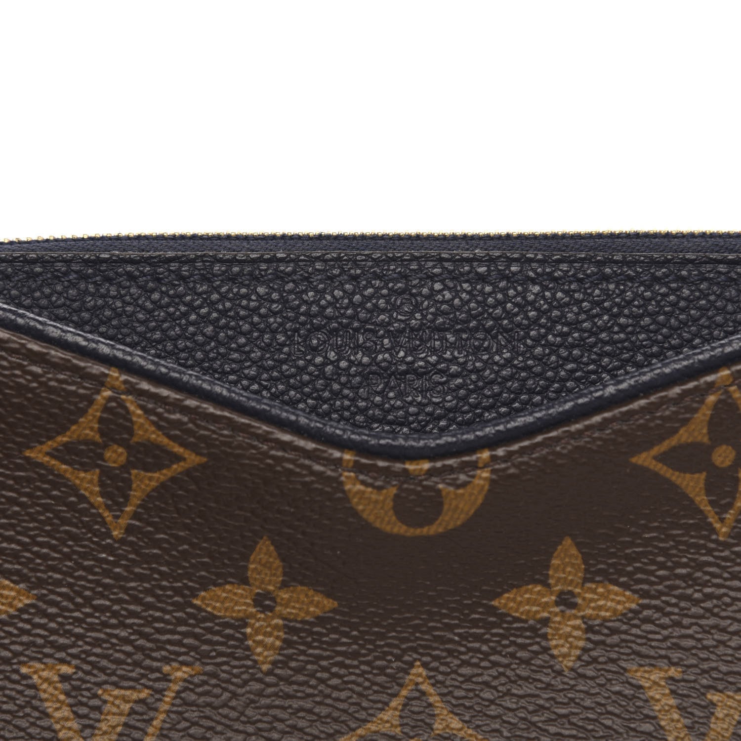 Louis Vuitton Monogram Pallas Clutch Blue Marine 9 of 9