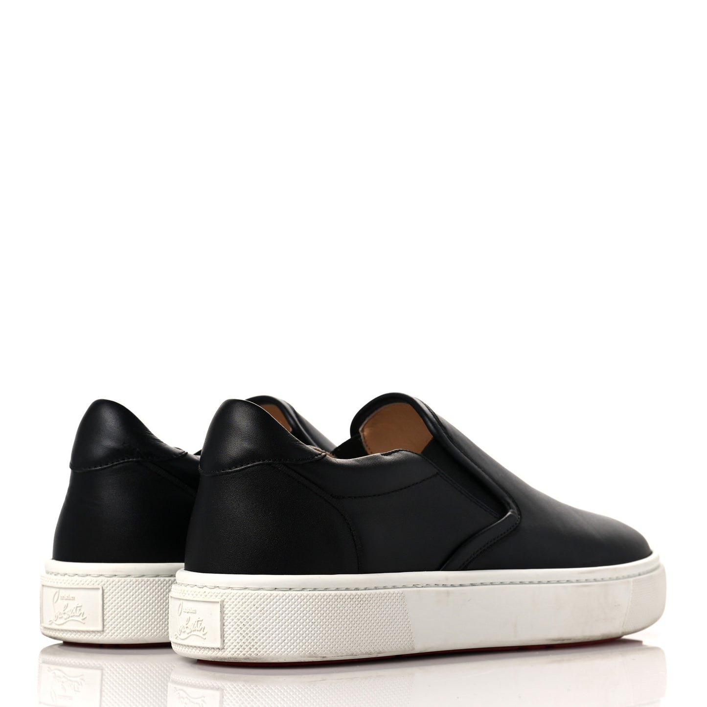 Calfskin Masteraltissima Flat Sneakers 40.5 Black