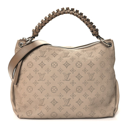 Louis Vuitton Mahina Beaubourg Hobo MM Galet 1 of 10