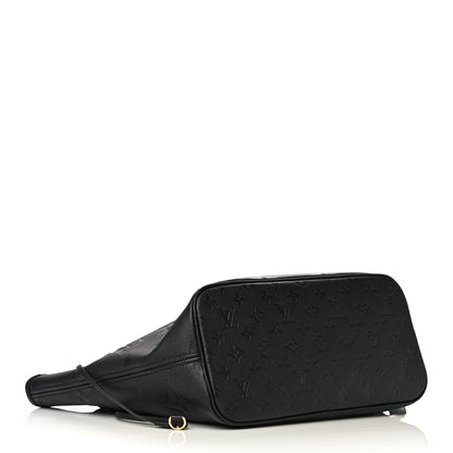 Louis Vuitton Empreinte Monogram Giant Neverfull MM Black 4 of 9