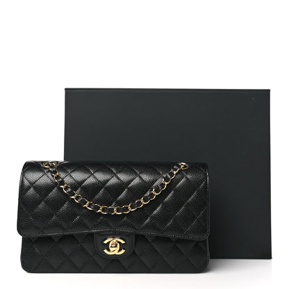 Chanel Caviar Quilted Medium Double Flap Black 11 of 11