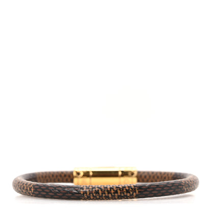 Louis Vuitton Damier Ebene Keep It Bracelet 17 3 of 3