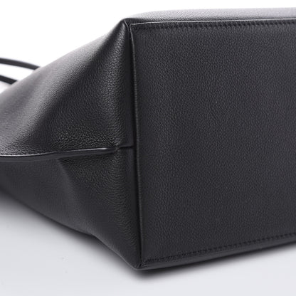 Louis Vuitton Calfskin Lockme Go Tote Black 9 of 11