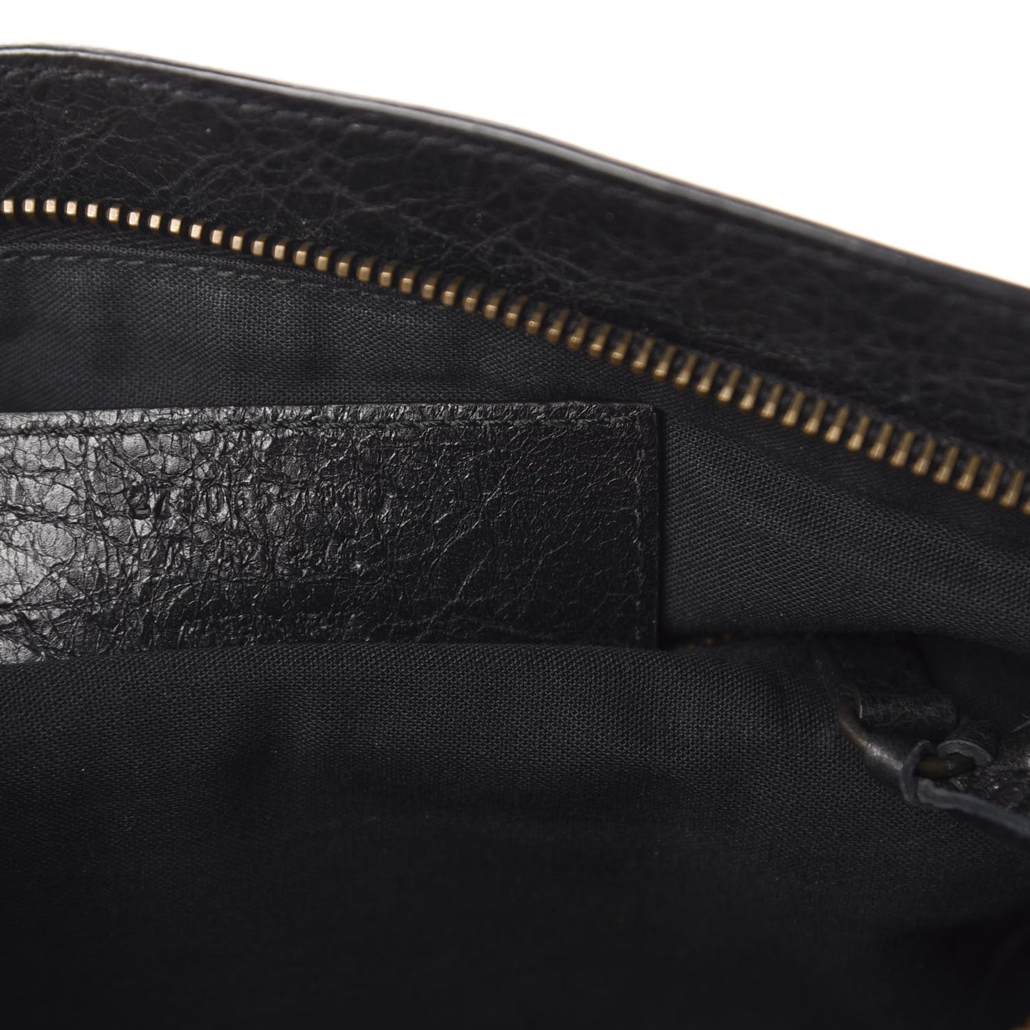 Agneau Classic Hardware Premier Clutch Black