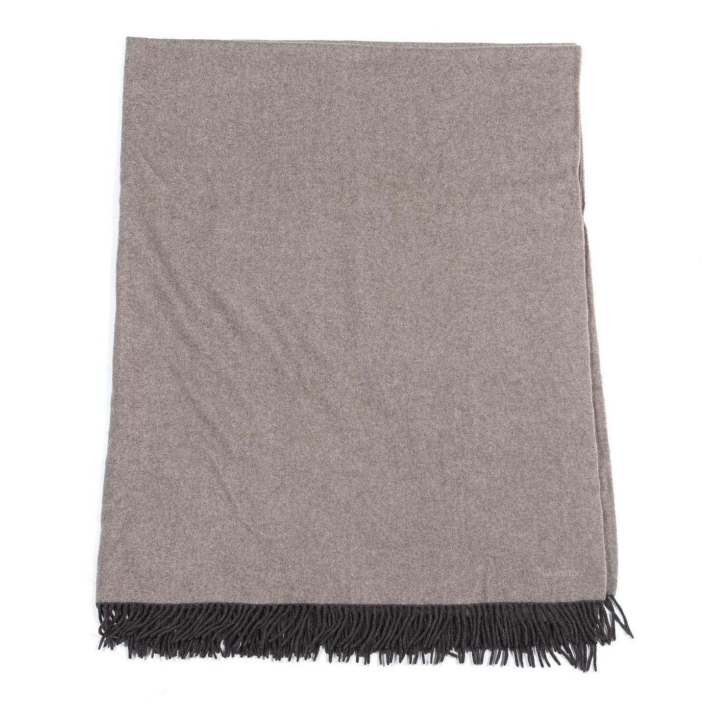 Cashmere Fringe Throw Blanket