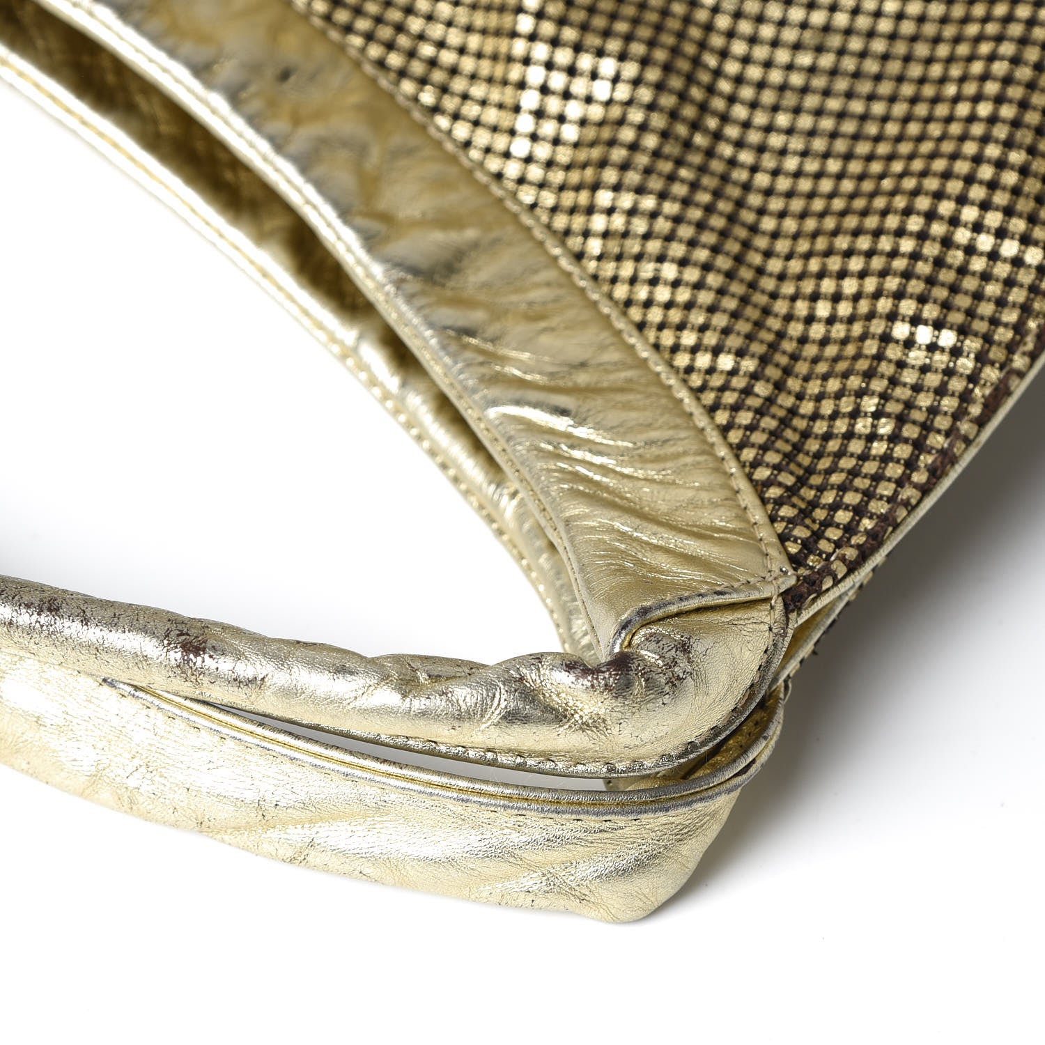 Chanel Metallic Perforated Lambskin Hollywood Hobo Silver 14 of 17