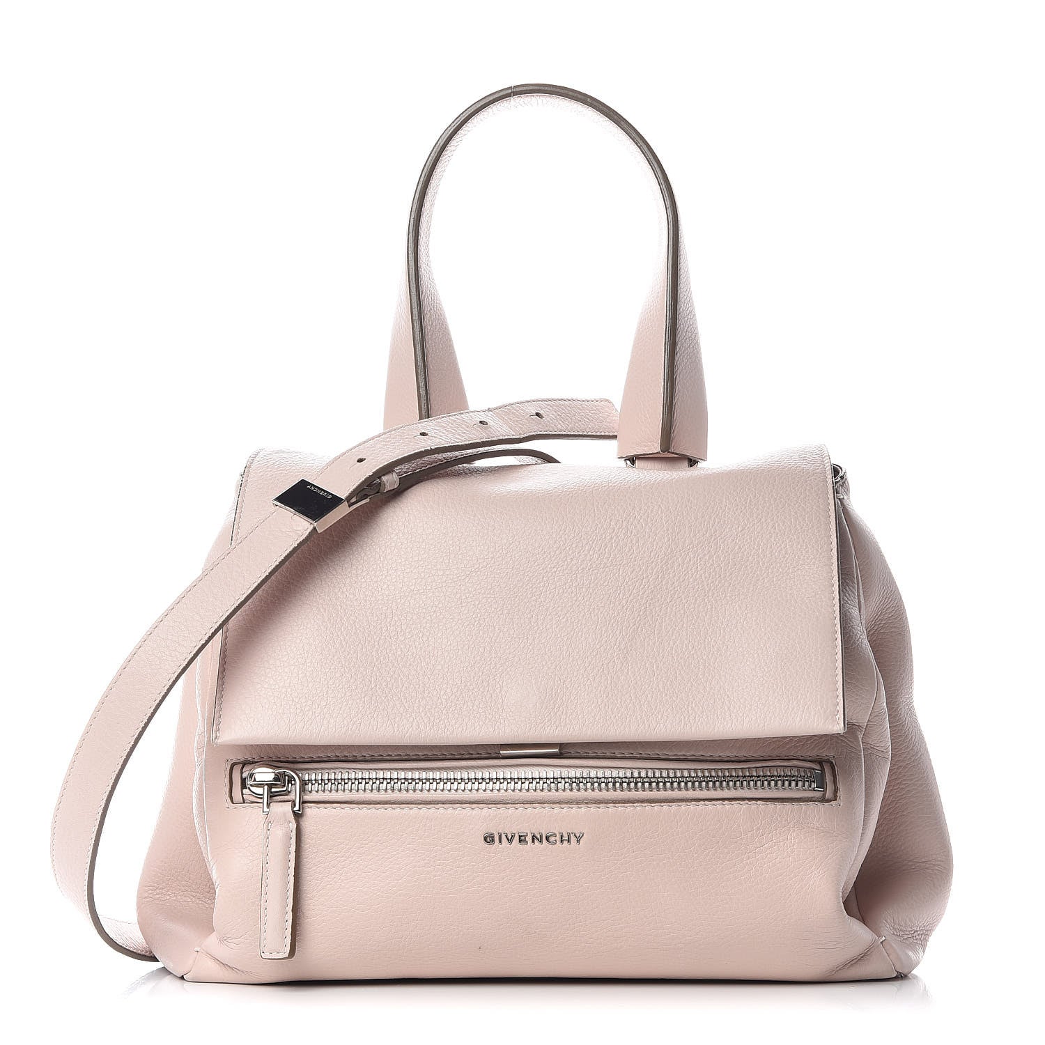 Givenchy Calfskin Small Pandora Pure Flap Bag Nude Pink 1 of 14