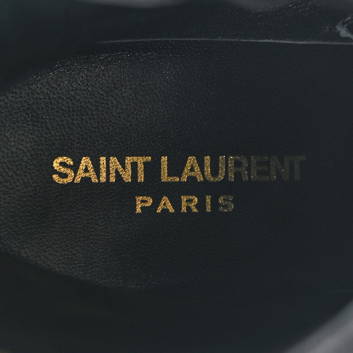 Saint Laurent Goatskin Crystal Buckle Claude 90 Ankle Booties 38 Black 8 of 9