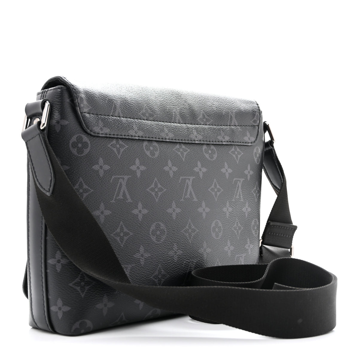 Louis Vuitton Monogram Eclipse District PM Black 3 of 11