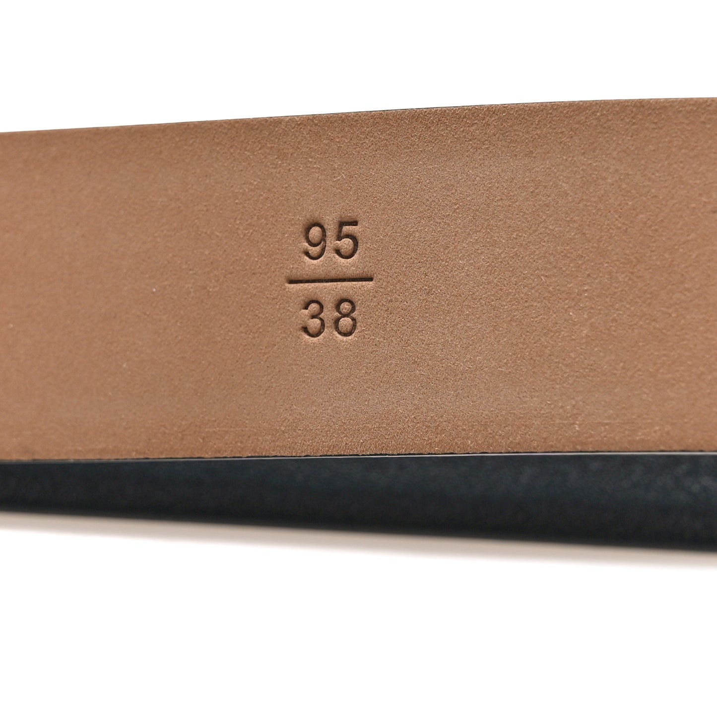 Calfskin Belt 95 38 Black