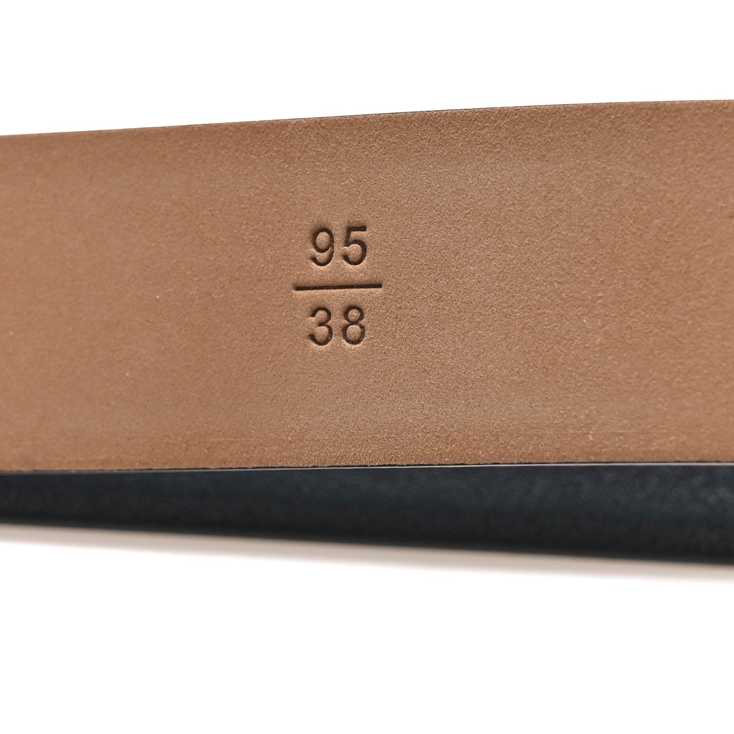 Chanel Calfskin Belt 95 38 Black 4 of 7