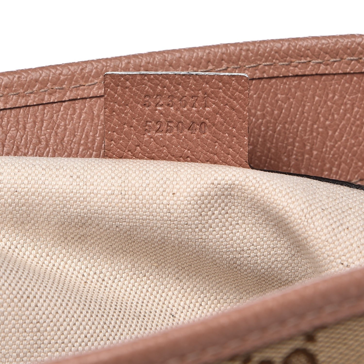 Gucci Monogram Medium Bree Zippered Tote Beige Dark Cipria 7 of 8
