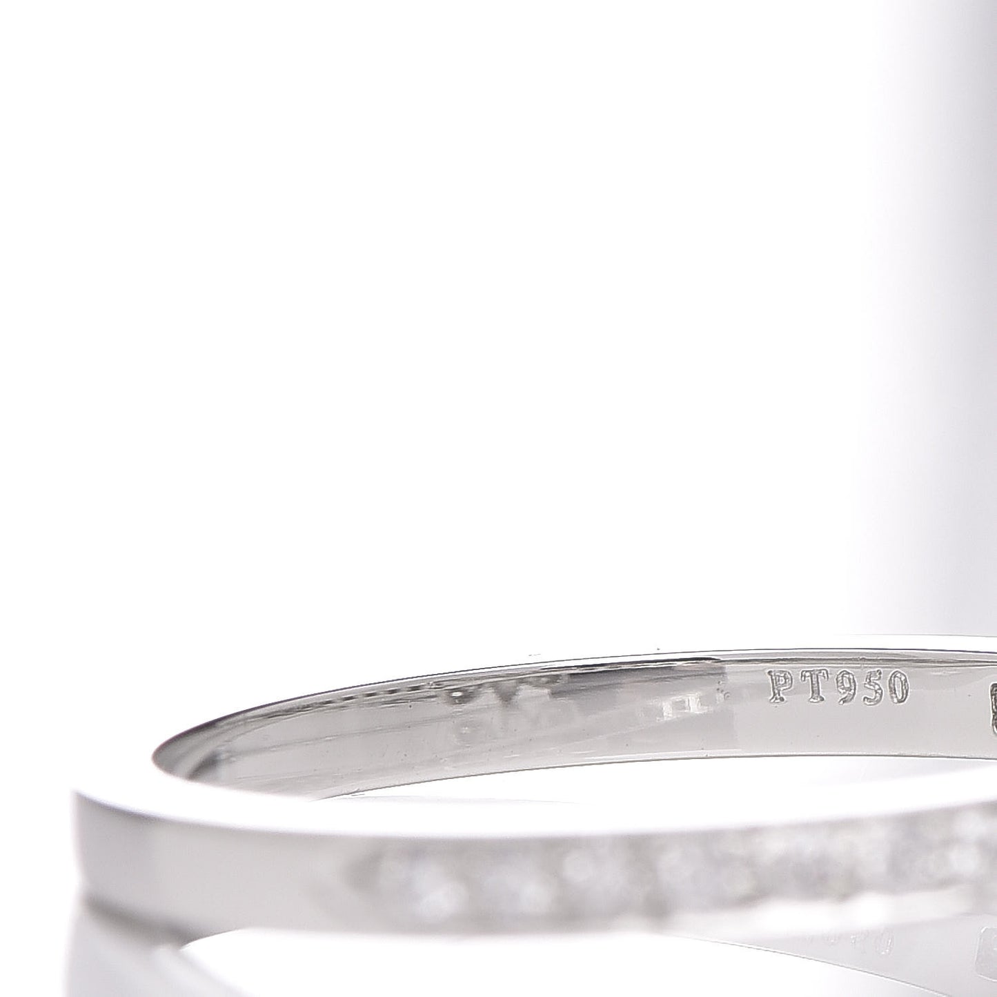 Platinum Diamond Enchant Butterfly Ring 53 6.5