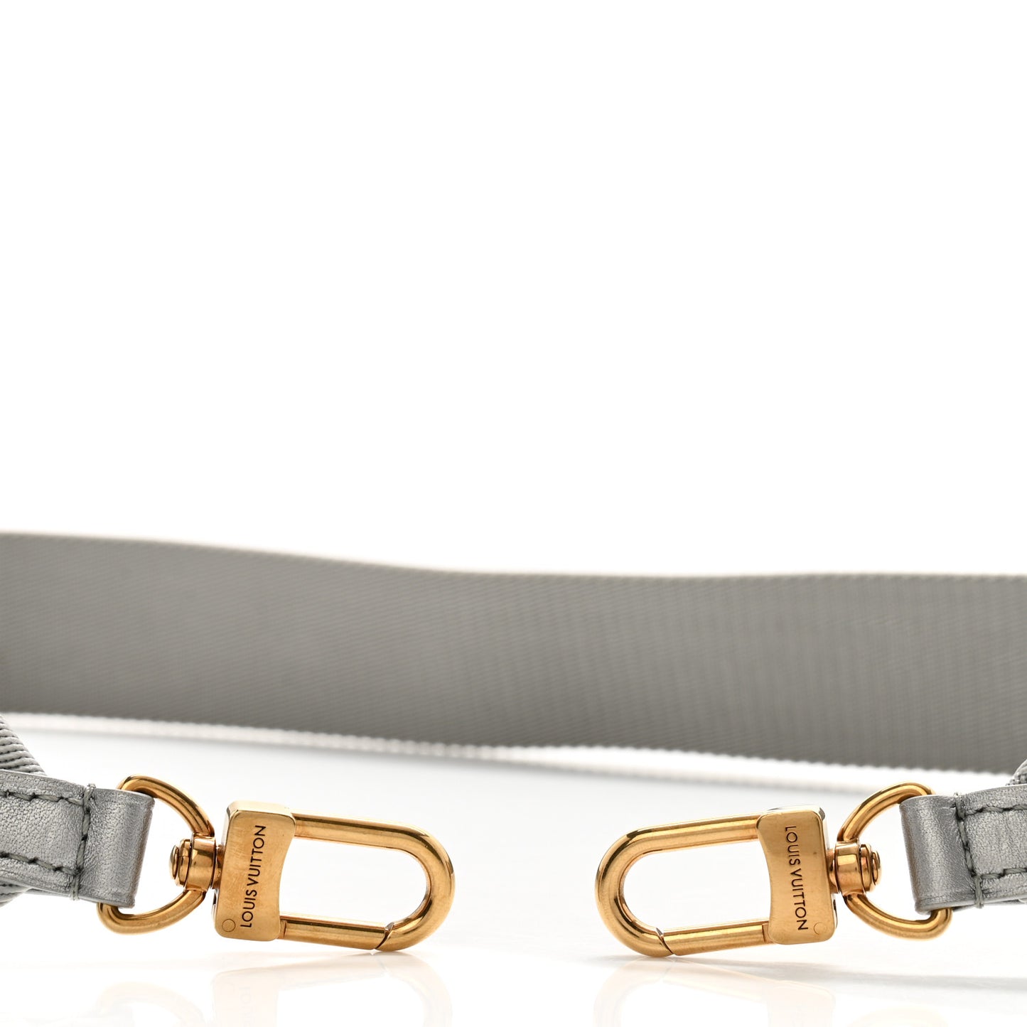 Monogram New Wave Multi Pochette Accessories Shoulder Strap Metallic Grey