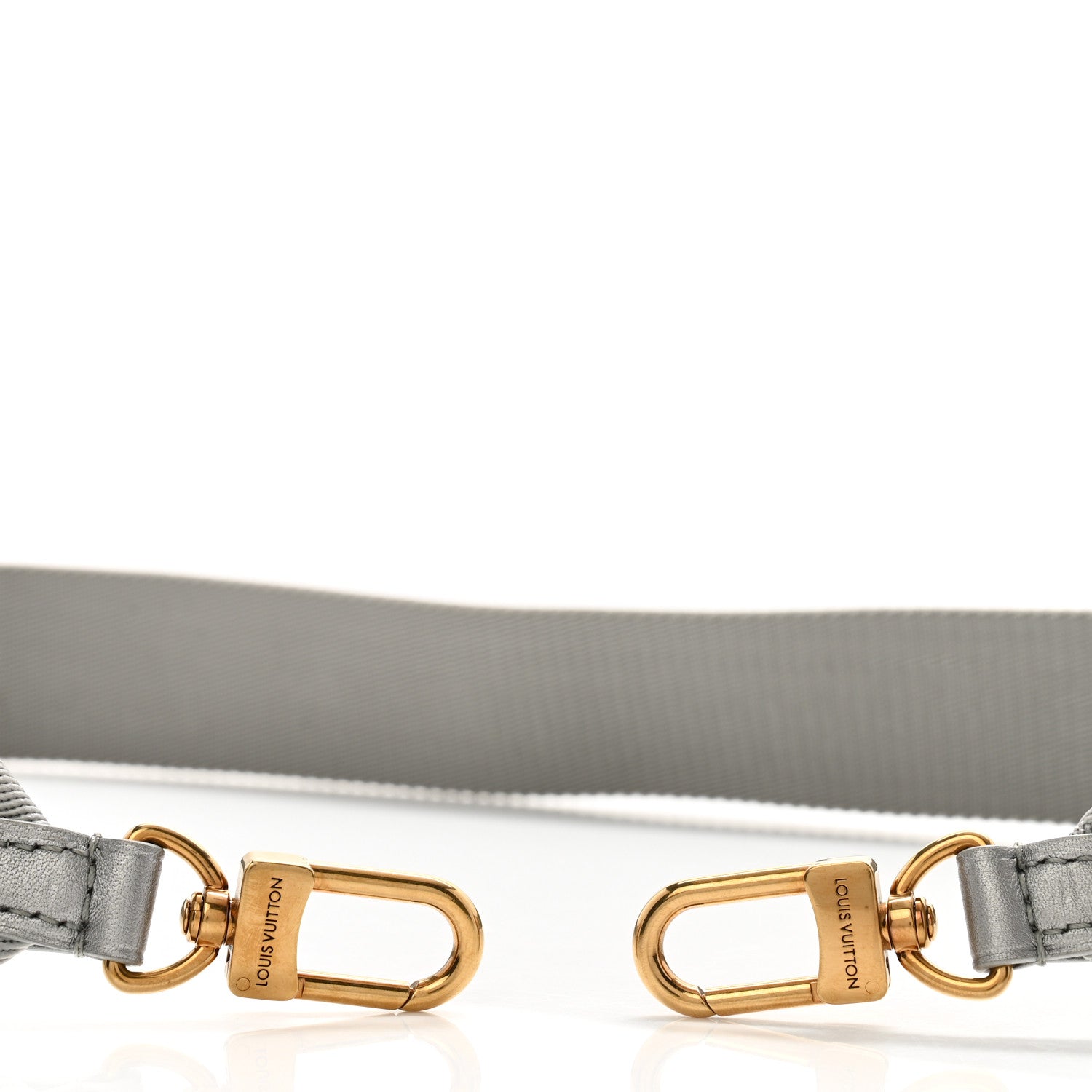 Louis Vuitton Monogram New Wave Multi Pochette Accessories Shoulder Strap Metallic Grey 3 of 4