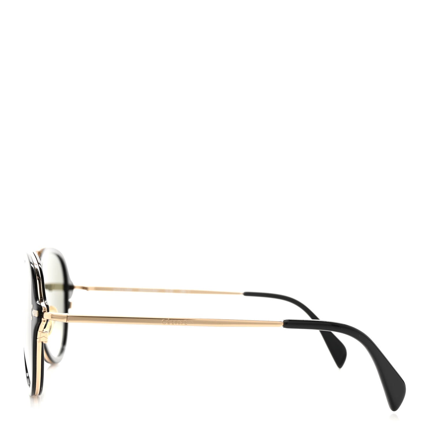 Celine Aviator Sunglasses CL 41374/S Black 3 of 6