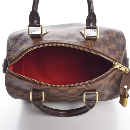 Louis Vuitton Damier Ebene Speedy 25 5 of 9