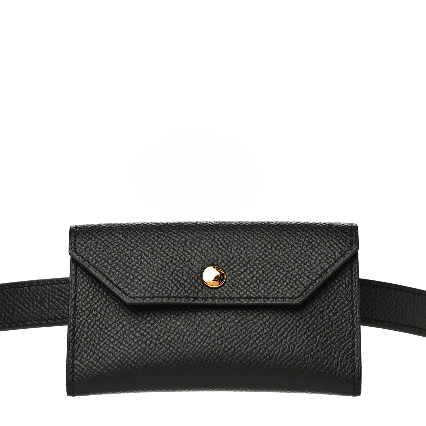 Epsom Kelly Pocket Belt Black