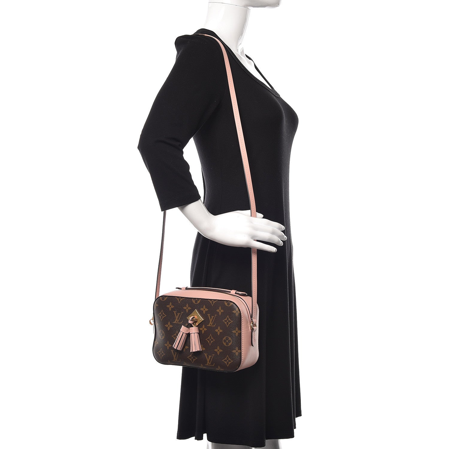 Louis Vuitton Monogram Saintonge Rose Poudre 2 of 13