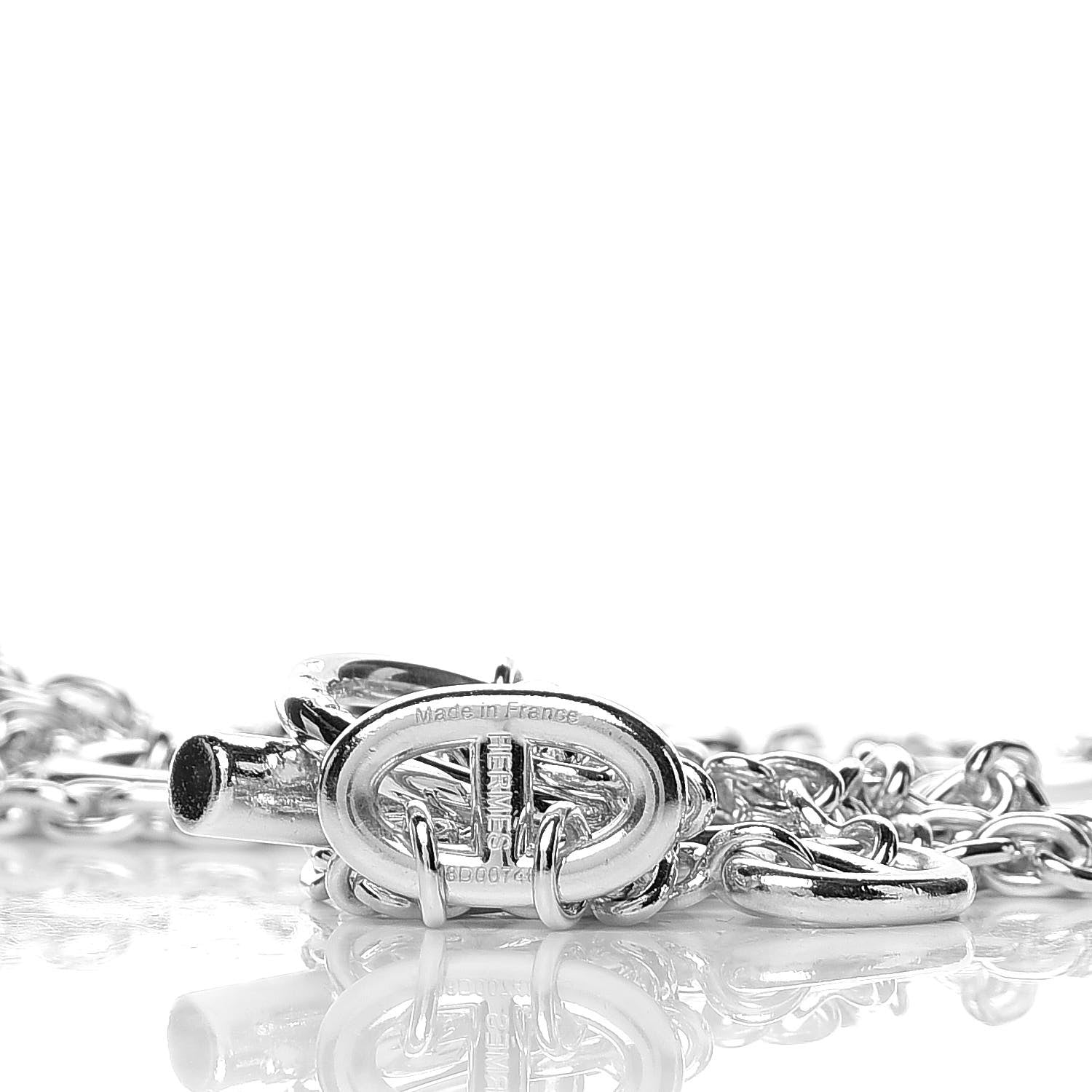 Hermes Sterling Silver Farandole Necklace 120 5 of 6