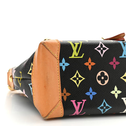 Louis Vuitton Monogram Multicolor Eliza Black 8 of 12