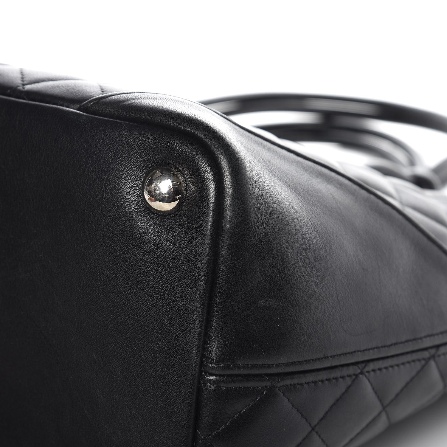 Chanel Calfskin Quilted Large Cambon Tote Black 13 of 13