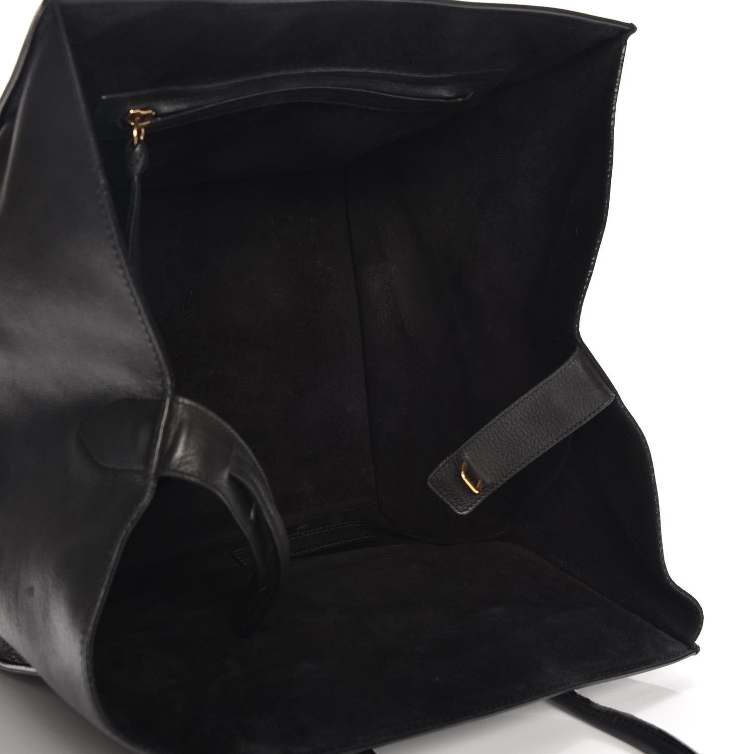 Celine Smooth Calfskin Medium Phantom Luggage Black 6 of 12