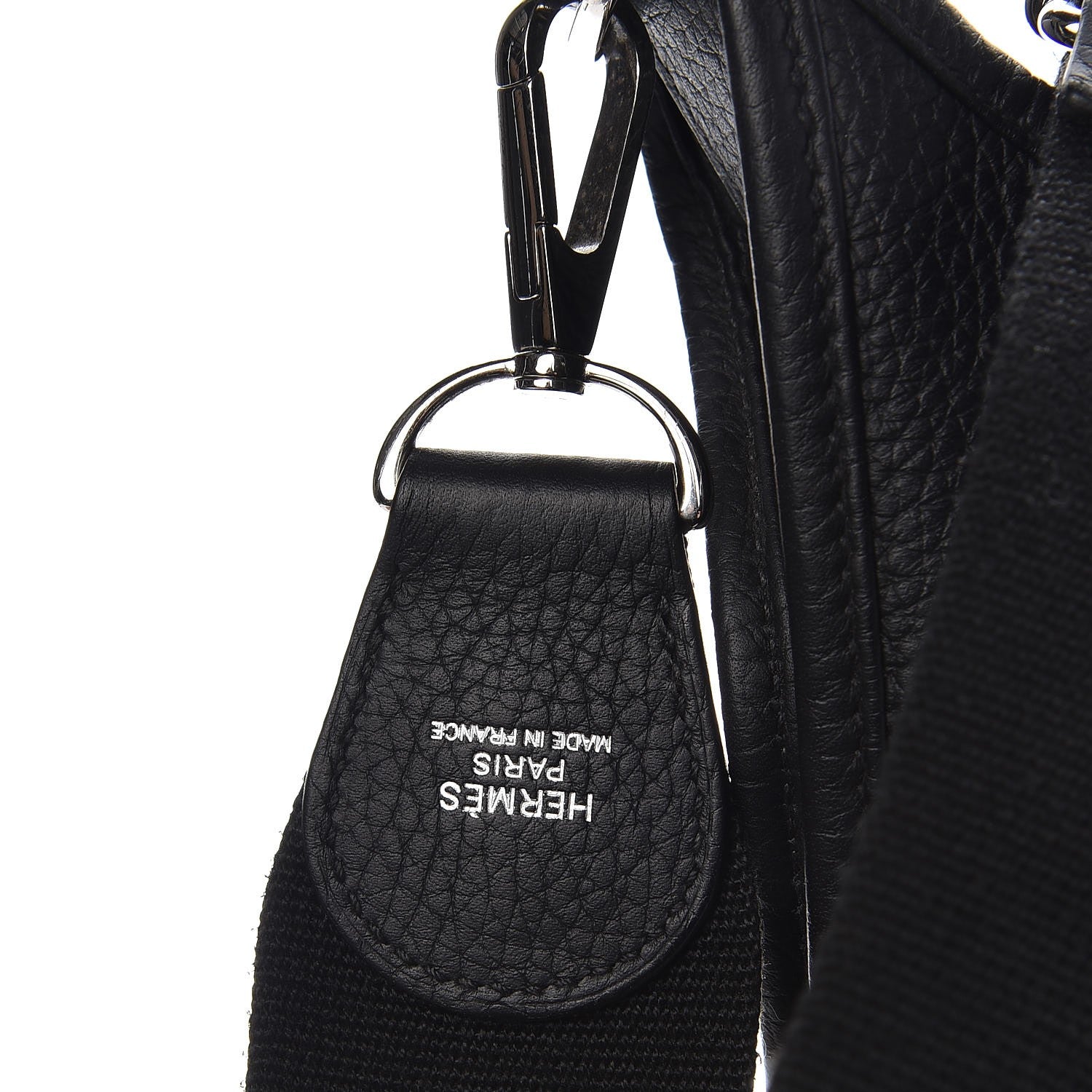 Hermes Taurillon Clemence Evelyne III PM Black 9 of 10