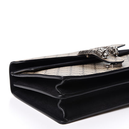 Gucci GG Supreme Monogram Small Dionysus Shoulder Bag Black 8 of 12