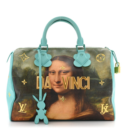 Louis Vuitton Masters Da Vinci Speedy 30 Vert D’eau 1 of 10