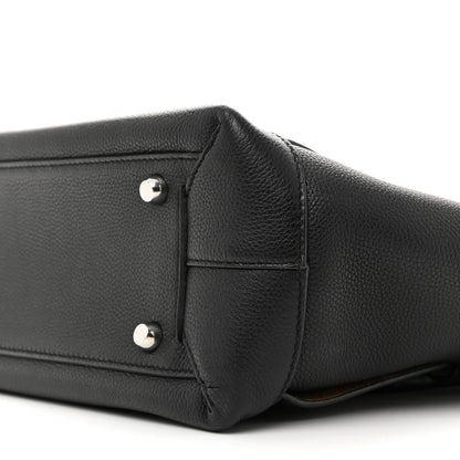 Bottega Veneta Grained Calfskin Maxi Intrecciato Medium Arco Black 10 of 13