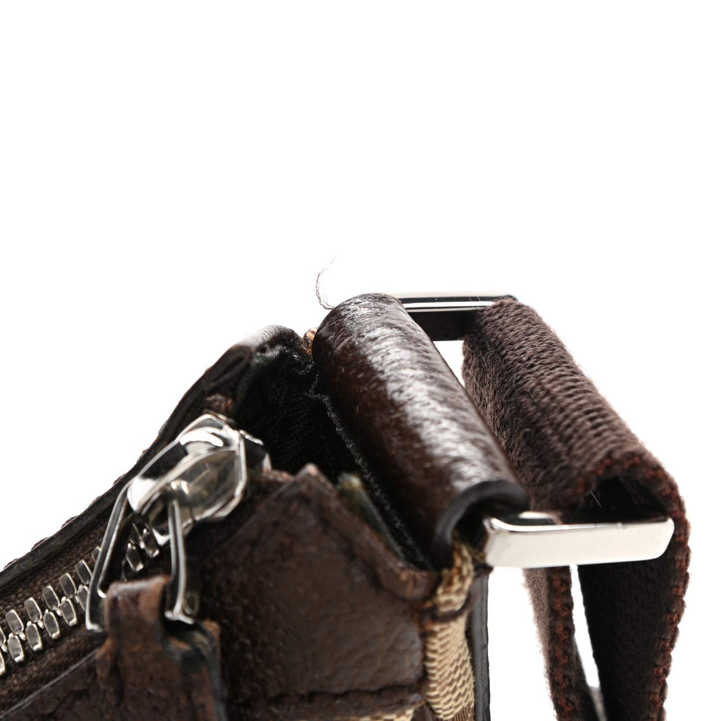 Monogram Messenger Bag Dark Brown