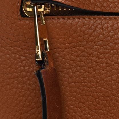 Loewe Calfskin T Pouch Tan 8 of 11
