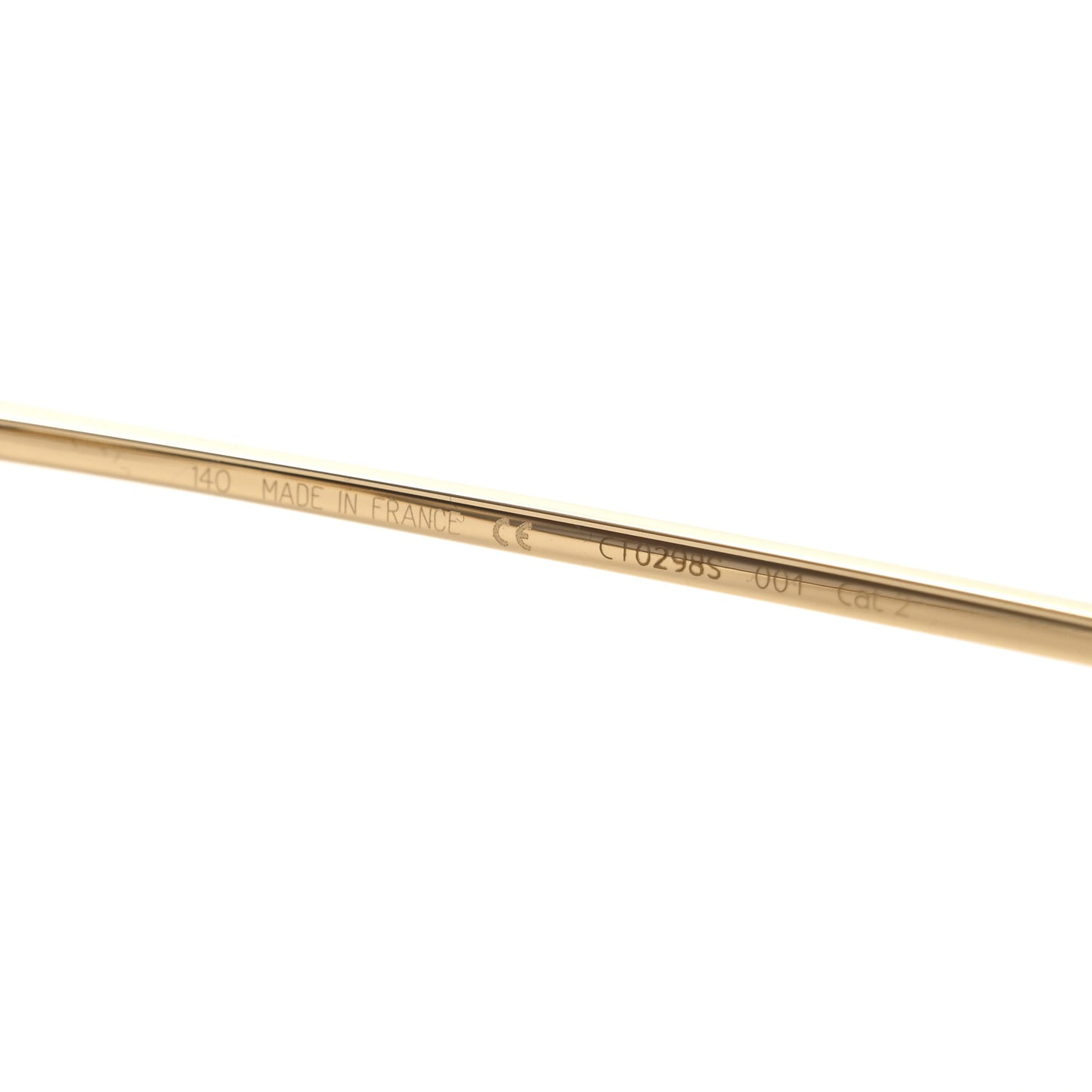 Santos Aviator Sunglasses CT0298S Gold Grey