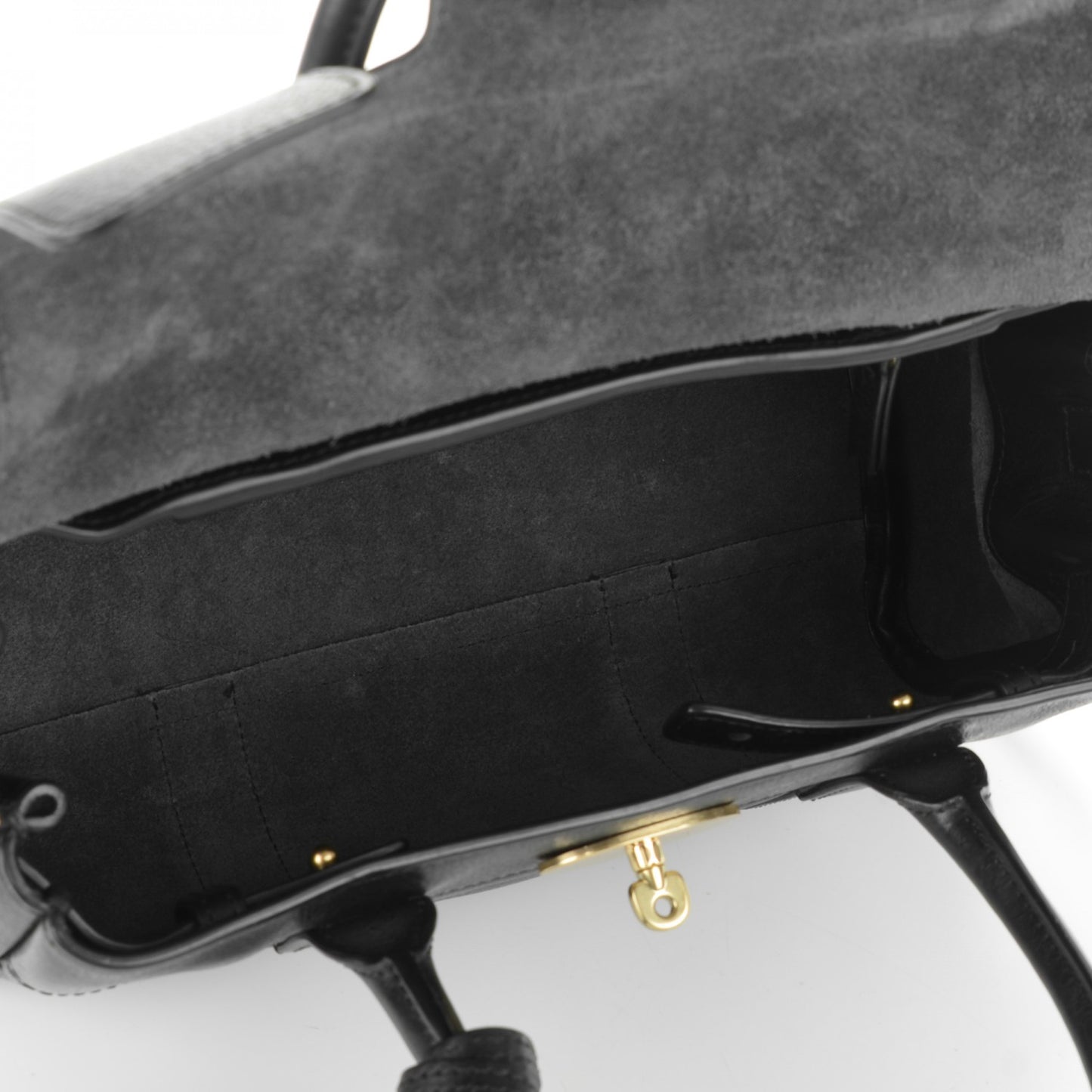 Natural Leather Small Bayswater Black
