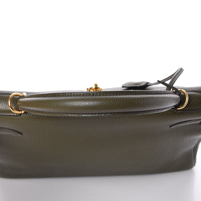 Hermes Togo Kelly Retourne 32 Vert Olive 26 of 31