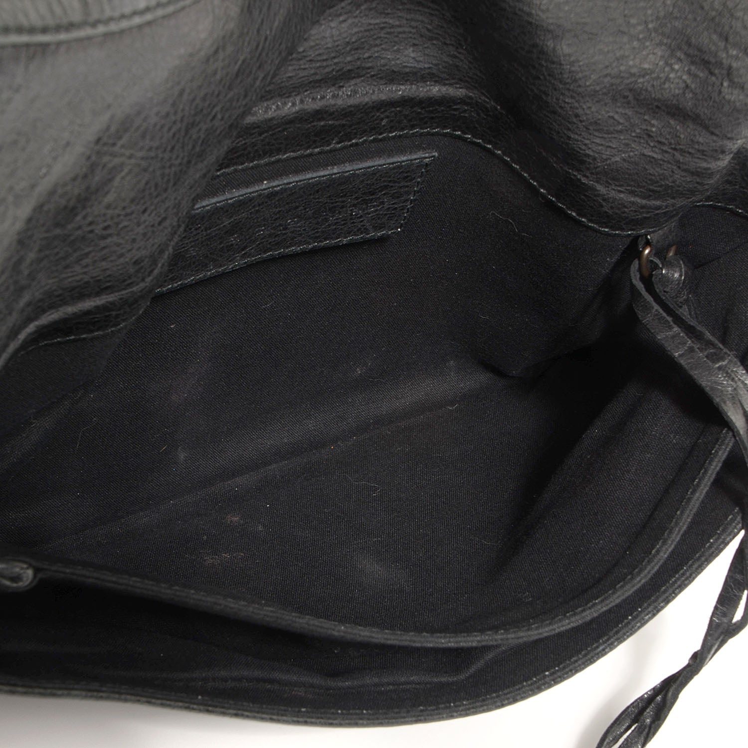 Balenciaga Agneau Classic Hardware Envelope Clutch Black 5 of 10
