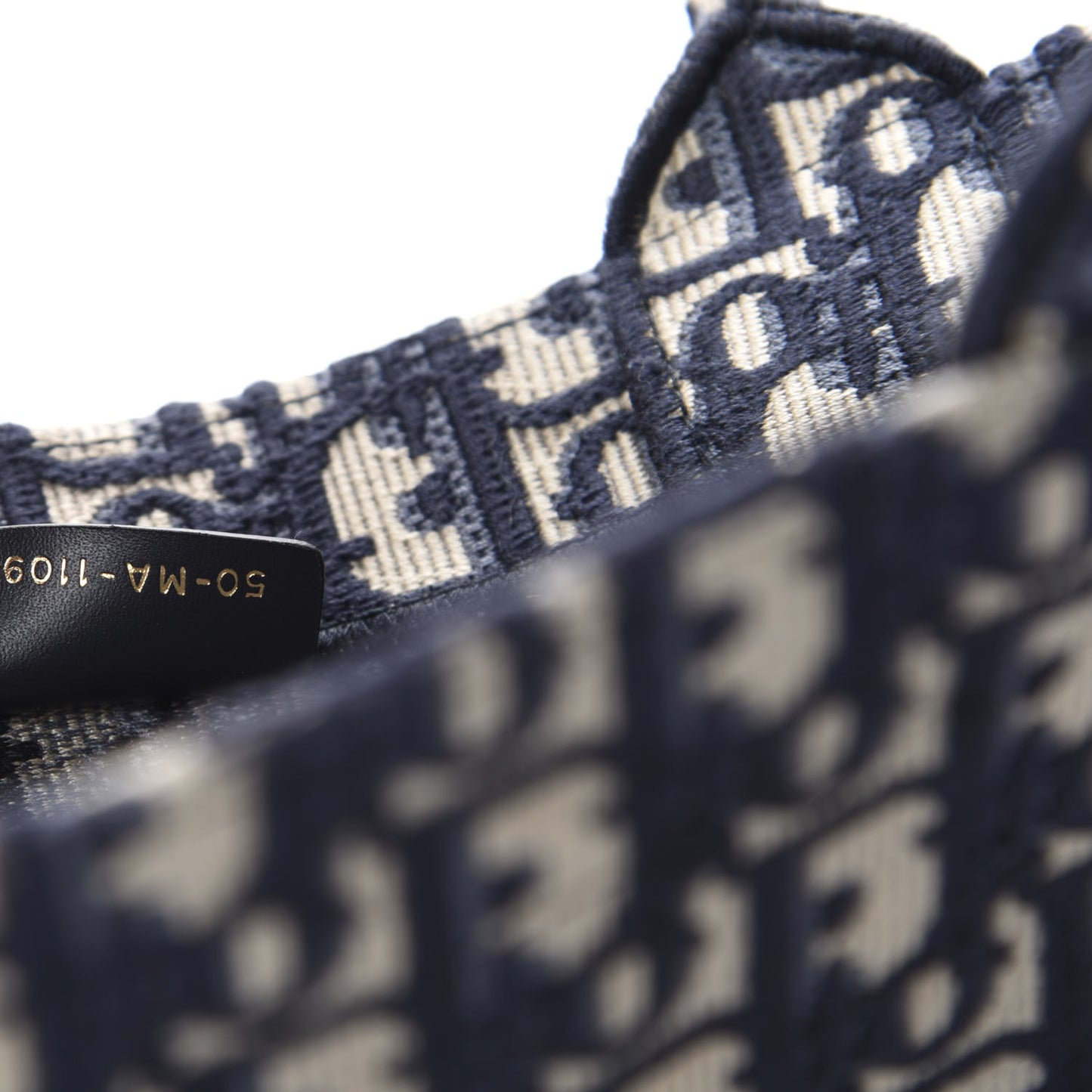 Oblique Medium Book Tote Blue Multicolor