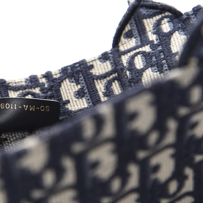 Christian Dior Oblique Medium Book Tote Blue Multicolor 9 of 10