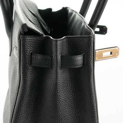 Hermes Togo Birkin 30 Black 11 of 24