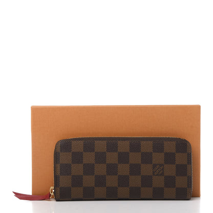 Louis Vuitton Damier Ebene Clemence Wallet 11 of 11