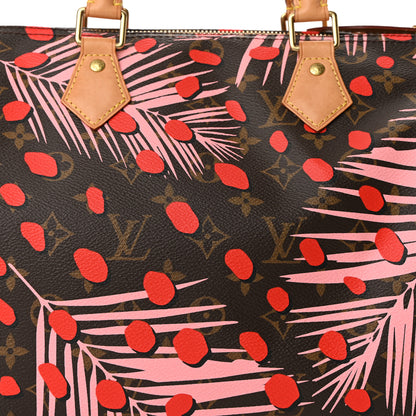 Louis Vuitton Monogram Jungle Dots Speedy 30 Sugar Pink Poppy 8 of 10