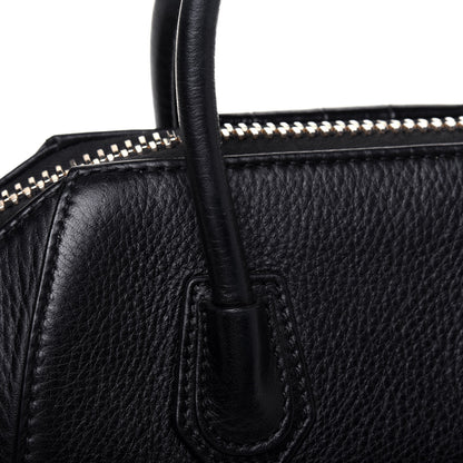 Givenchy Calfskin Crocodile Embossed Mini Antigona Black 18 of 20