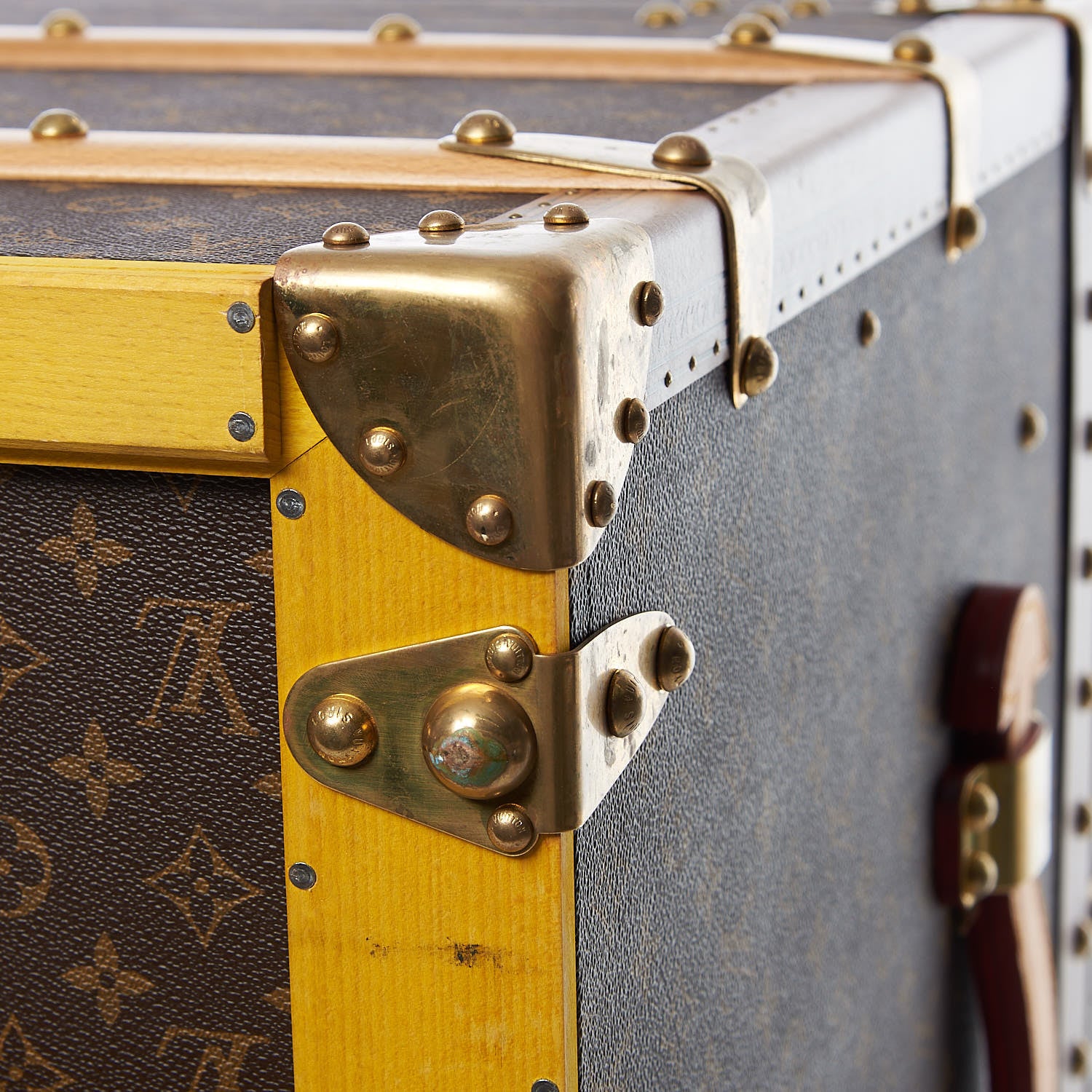 Louis Vuitton Monogram Malle Courrier Lozine Trunk 110 23 of 76
